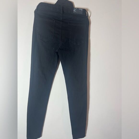 Numero Verona Ankle Skinny Jeans black  Juniors' Stretchy Exposed-Buttons NEW - Picture 10 of 10